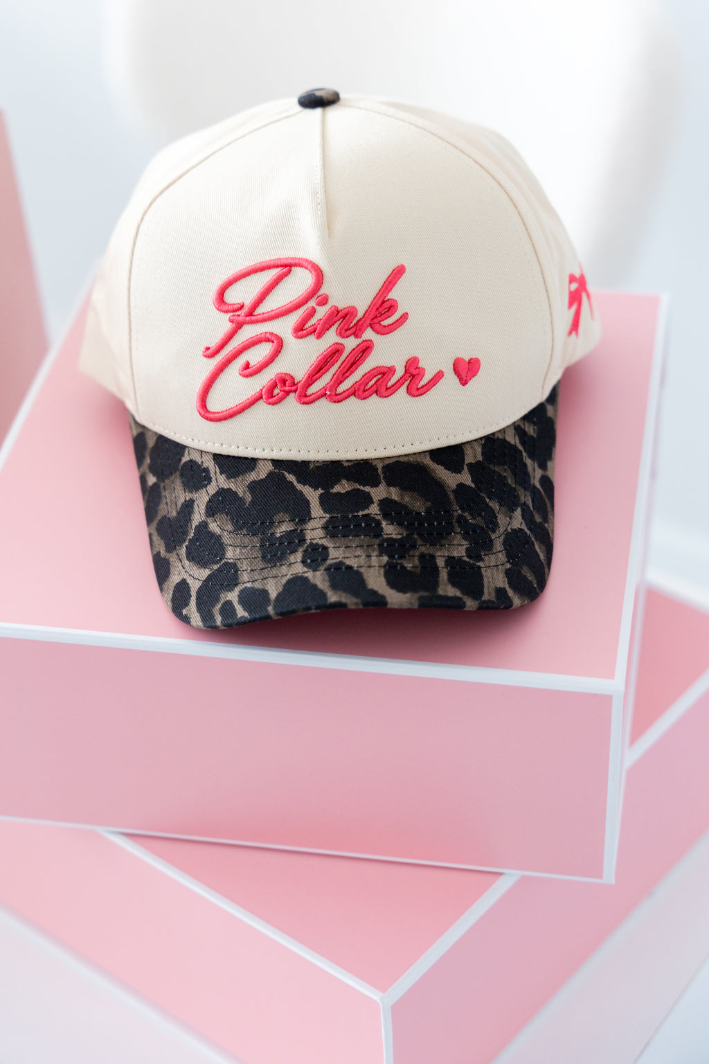 Pink Collar Hat