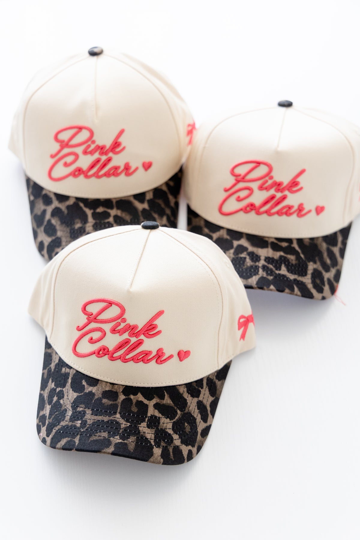 Pink Collar Hat