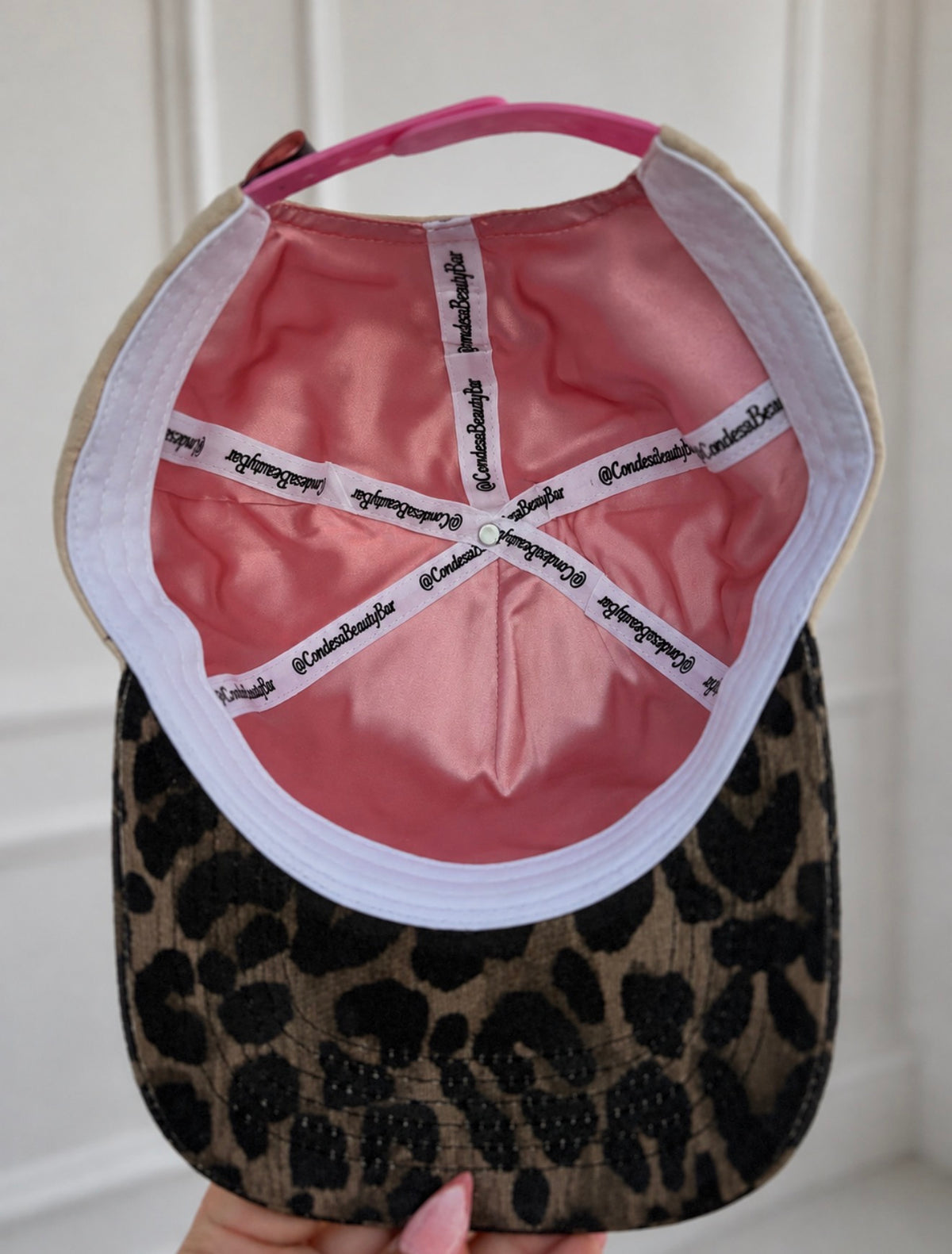 Pink Collar Hat